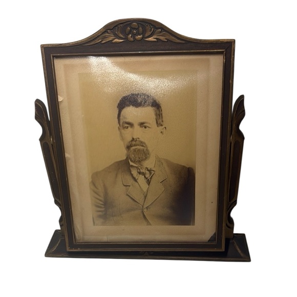 Vintage Brown Ornate Picture Frame